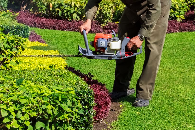 Increases property value with neat, well-maintained shrubs
